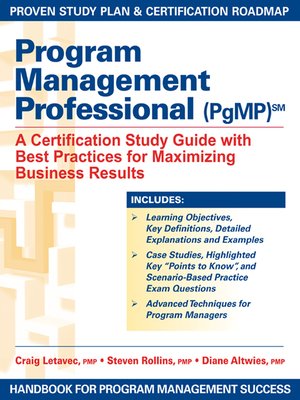 cover image of Program Management Professional (PgMP)